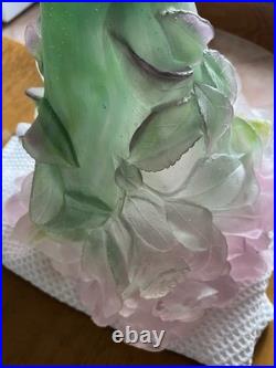 Daum Grand Vase Roses