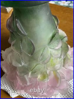 Daum Grand Vase Roses