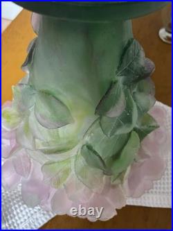 Daum Grand Vase Roses