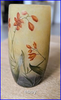 Daum Nancy Vase Lis Des Cafres 1900-1915