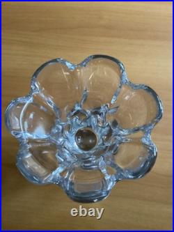 Daum Vase Vintage Cristal 2 kg 6 H 17 cm Daum Vase Vintage Cristal 2 kg 6 H 17 cm