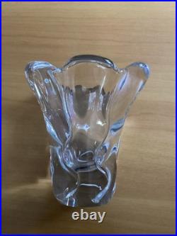Daum Vase Vintage Cristal 2 kg 6 H 17 cm Daum Vase Vintage Cristal 2 kg 6 H 17 cm