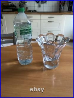 Daum Vase Vintage Cristal 2 kg 6 H 17 cm Daum Vase Vintage Cristal 2 kg 6 H 17 cm