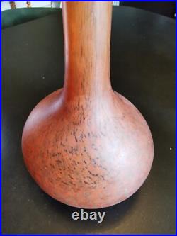 Delatte Grand Vase 63 cm Delatte Nancy Art Nouveau Art Deco 1900 Pas Daum