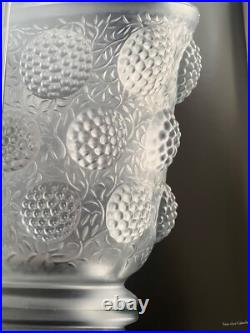 Deux Tres Beaux Vases Signe Verlys Les Cabochons Vers 1920 Blanc Et Marron Deux Tres Beaux Vases Signe Verlys Les Cabochons Vers 1920 Blanc Et Marron