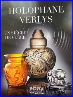 Deux Tres Beaux Vases Signe Verlys Les Cabochons Vers 1920 Blanc Et Marron Deux Tres Beaux Vases Signe Verlys Les Cabochons Vers 1920 Blanc Et Marron
