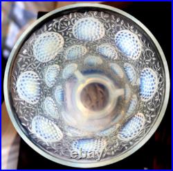 Deux Tres Beaux Vases Signe Verlys Les Cabochons Vers 1920 Blanc Et Marron Deux Tres Beaux Vases Signe Verlys Les Cabochons Vers 1920 Blanc Et Marron