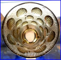 Deux Tres Beaux Vases Signe Verlys Les Cabochons Vers 1920 Blanc Et Marron Deux Tres Beaux Vases Signe Verlys Les Cabochons Vers 1920 Blanc Et Marron