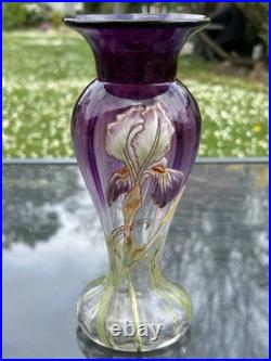 Deux Vases Émaillés Art Nouveau /art Déco Legras