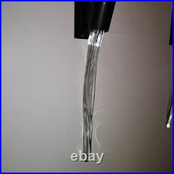 EXCEPTIONNELLE Paire de Bouquetières Murales Maison HYSTERIA 1980 murano