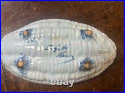 Emile GALLE, très jolie Coupelle à Encoche Voilier sur le Lac