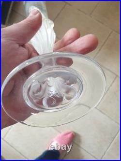 Erte Romain De Tirtoff (1892 1990) Soliflore Vase Cristal Dlg Lalique Cariatides Erte Romain De Tirtoff (1892 1990) Soliflore Vase Cristal Dlg Lalique Cariatides
