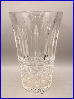 GRAND VASE EN CRISTAL DE SAINT LOUIS. H 25 CM. En coffret