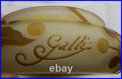 Galle émile richard muller devez legras Daum Lalique cameo multicouche rare