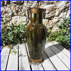 Grand Vase Artdeco flammé