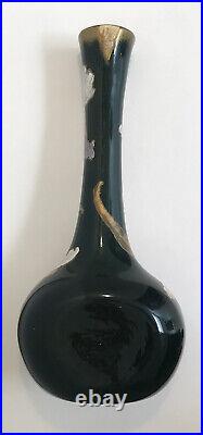 Grand Vase Berluze Art Nouveau Decor Aux Iris Legras