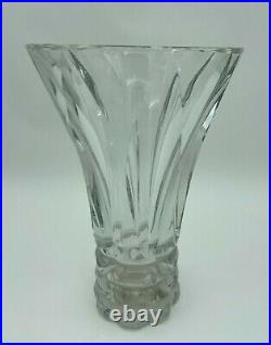 Grand Vase Cristal France St Louis Avec Arretes 6 Kilos H3335