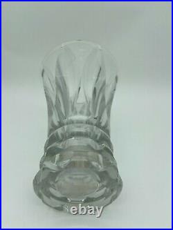 Grand Vase Cristal France St Louis Avec Arretes 6 Kilos H3335
