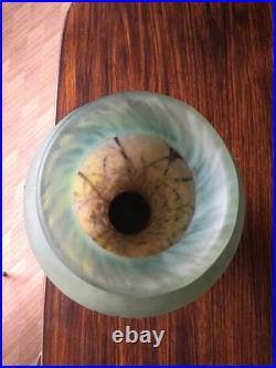 Grand Vase Daum Nancy / 34,5cm / Art Nouveau (vers 1905-1910)