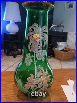 Grand Vase Email Art Nouveau