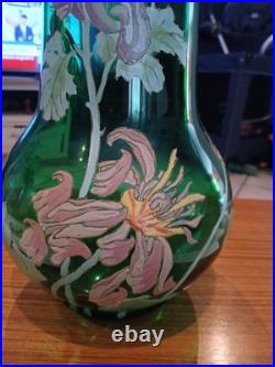 Grand Vase Email Art Nouveau