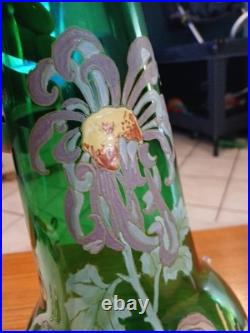 Grand Vase Email Art Nouveau