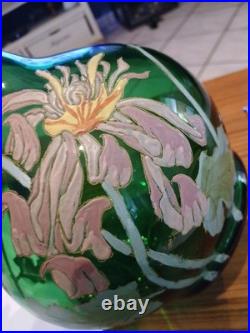 Grand Vase Email Art Nouveau