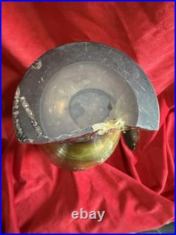 Grand Vase Émile Galle Casse Au Pied