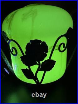 Grand Vase En Ouraline 1930 1920