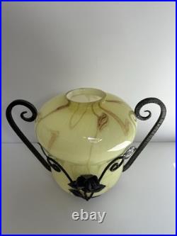 Grand Vase En Ouraline 1930 1920