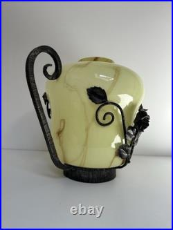 Grand Vase En Ouraline 1930 1920