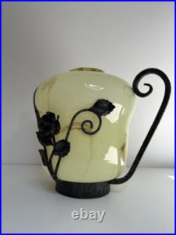 Grand Vase En Ouraline 1930 1920