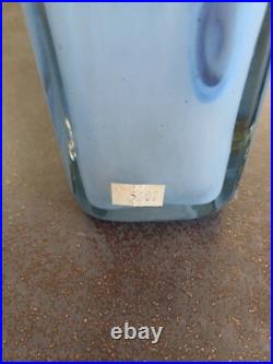 Grand Vase Verre Soufflé Bob LE BLEIS Les verriers de MAURE- VIEIL