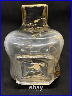 Grand Vase avec Dorure Baccarat Saint Louis Grand Vase avec Dorure Baccarat Saint Louis