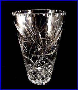 Grand Vase en Cristal de Bohème 31 cm