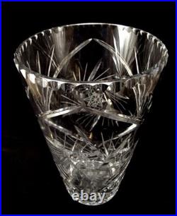 Grand Vase en Cristal de Bohème 31 cm
