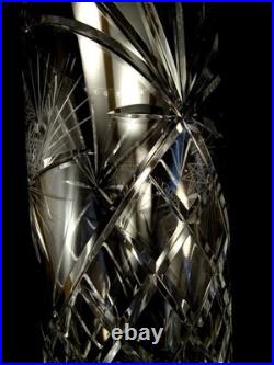 Grand Vase en Cristal de Bohème 31 cm