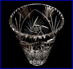 Grand Vase en Cristal de Bohème 31 cm