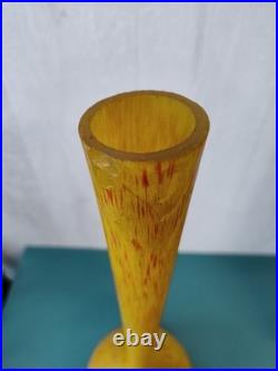 Grand vase André Delatte Nancy