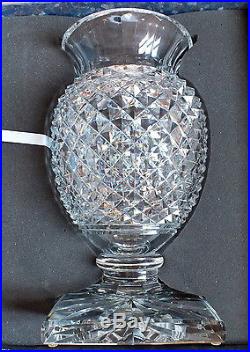 Grand vase Saint Louis cristal taillé Medicis 40 cm