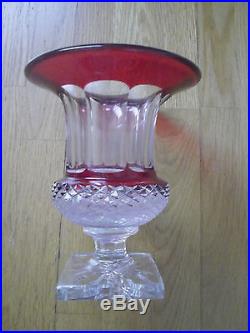 Grand vase cristal de St Louis modèle Versailles