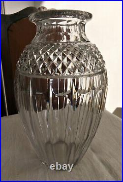 Grand vase en cristal signé Saint Louis