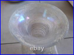 Grand vase en verre Scavo de Murano