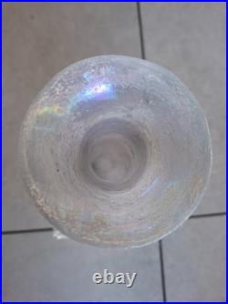 Grand vase en verre Scavo de Murano