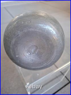 Grand vase en verre Scavo de Murano