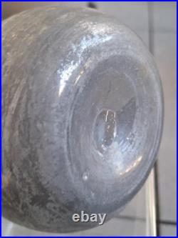 Grand vase en verre Scavo de Murano