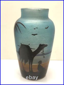 INTROUVABLES SCAILMONT H. MARTIN TROIS VASES MINIATURES Haut. 6cm Parfait état