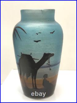 INTROUVABLES SCAILMONT H. MARTIN TROIS VASES MINIATURES Haut. 6cm Parfait état