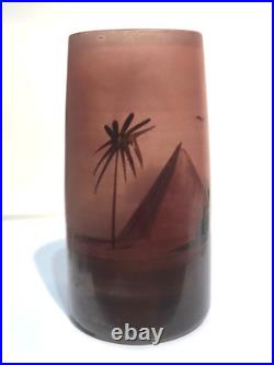 INTROUVABLES SCAILMONT H. MARTIN TROIS VASES MINIATURES Haut. 6cm Parfait état