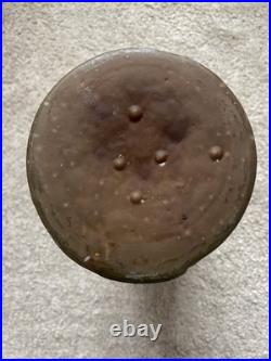 Important Vase En Pte De Verre Signé Gallé Tip